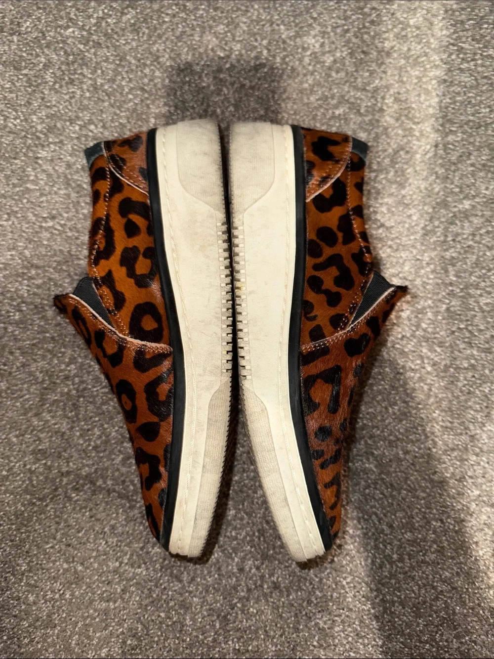 Dr. Scholl's Leopard Print Espadrilles in Brown and Black